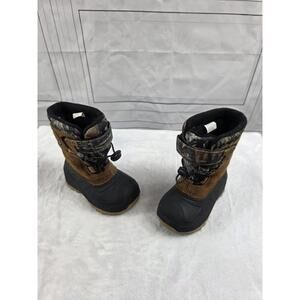 Toddler Boys Ozark Trail winter Camo Boots Sz 6
